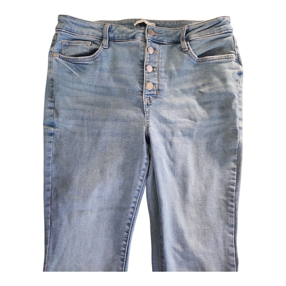 Nine West Skinny Jeans Size 14 Button Fly - Picture 3 of 9